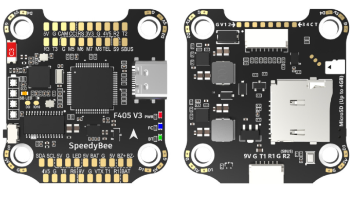 Політний стек SpeedyBee F405 V3 с ESC 50A 3-6s BLHeli_S 4в1 30x30мм