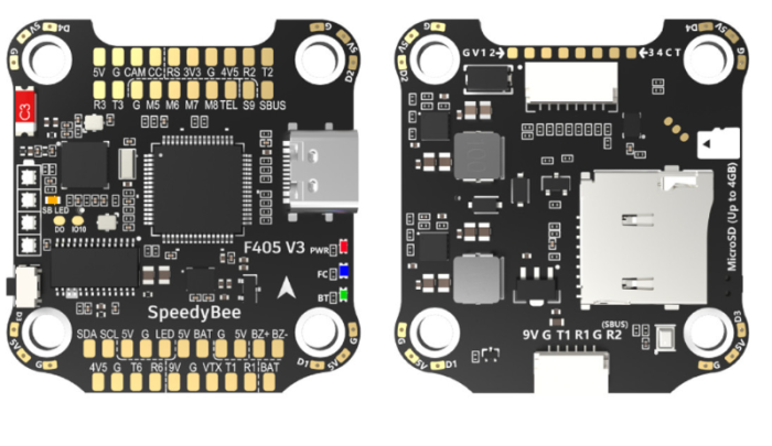 Полетный стек SpeedyBee F405 V3 с ESC 50A 3-6s BLHeli_S 4в1 30x30мм