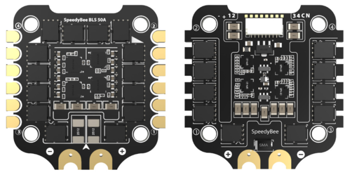 Полетный стек SpeedyBee F405 V3 с ESC 50A 3-6s BLHeli_S 4в1 30x30мм