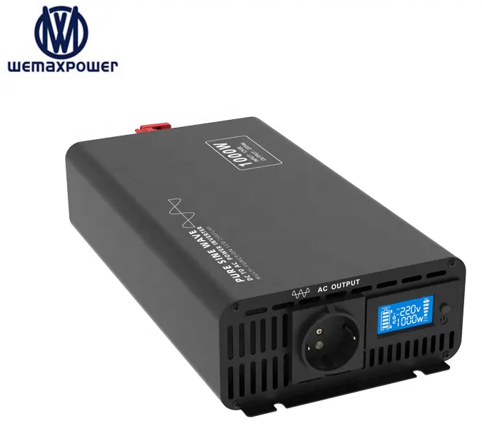 Інвертор WeMax 12-220v 1000w (пік 2000W), чистий сінус