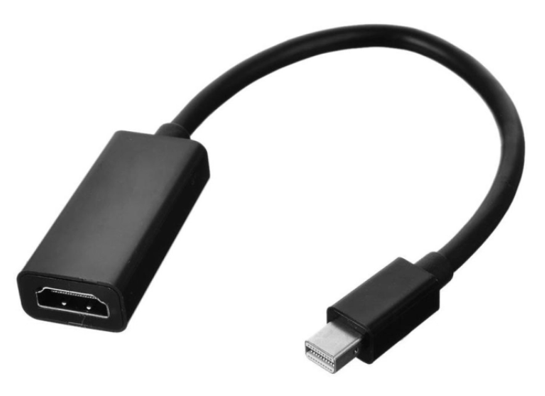 Адаптер Atcom mini DisplayPort - HDMI (M/­F), 0.­1 м, Black (11042)