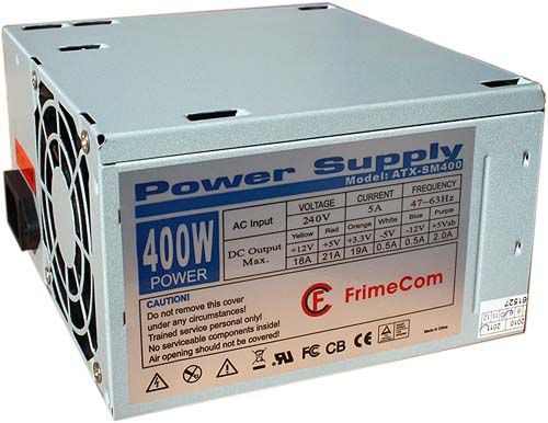 Блок живлення FrimeCom 400W (ATX-SM400BL)