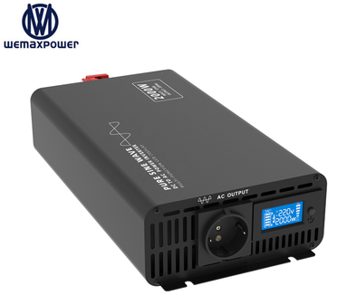 Інвертор WeMax 12-220v 2000w (пік 4000W), чистий синус