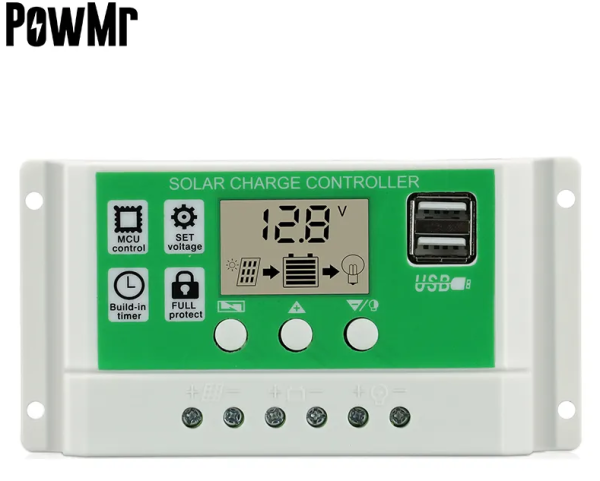 Контролер заряду ШИМ PowMr 12/24V 20A