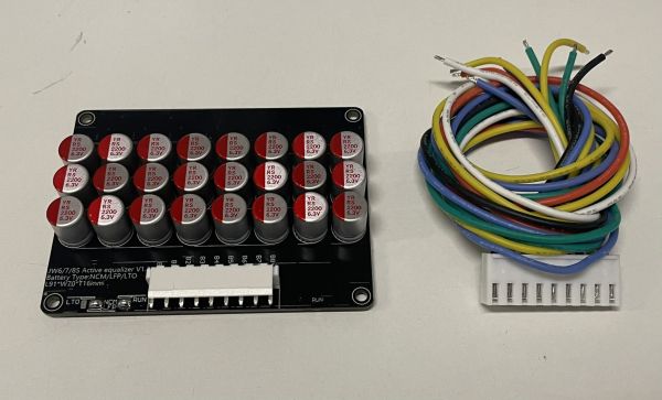 Активний балансир LifePo4 6-8S 5A (24V) (Li-ion, LiFePo4, LTO) Heltec-BMS