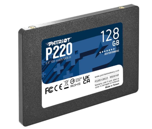 Накопичувач SSD 128GB Patriot P220 2.­5" SATAIII TLC (P220S128G25)
